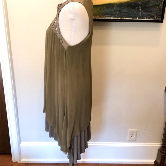 Nicholas & Mark Leather & Silk Dress - Picture 4 of 10